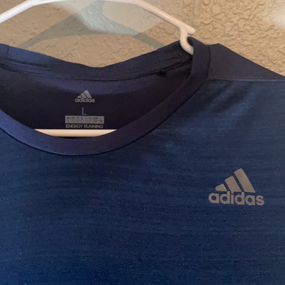 Blue Adidas Dri-fit T-shirt - Picture 3 of 4